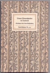 Cover von Tilman Riemenschneider im Taubertal