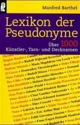 Buch-Sammler.de - Cover von Lexikon der Pseudonyme