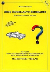 Buch-Sammler.de - Cover von Neue Modellauto-Farbkarte zum neuen gelben Katalog