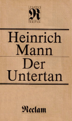 Buch-Sammler.de - Cover von Der Untertan