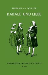 Buch-Sammler.de - Cover von Kabale und Liebe