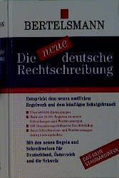 Buch-Sammler.de - Cover von Die neue deutsche Rechtschreibung