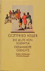 Buch-Sammler.de - Cover von Die Leute von Seldwyla Gesammelte Gedichte